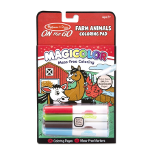 Melissa & Doug Kreatív játék, Mágikus színező füzet Farm kreatív és készségfejlesztő