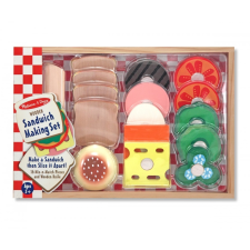 Melissa &amp; Doug Kreatív játék, Sütés-főzés, szendvicskészítés konyhakészlet