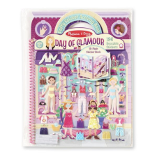 Melissa & Doug pufi matrica készlet - glamour matrica