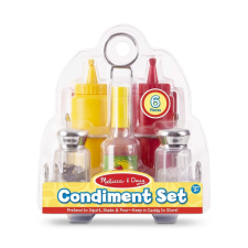 Melissa &amp; Doug , sütés-főzés, játék ételízesítő készlet konyhakészlet