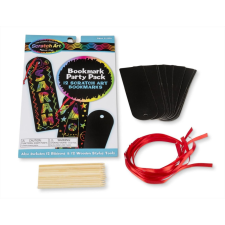 Melissa and Doug Karcképkészítő készlet- 12db könyvjelző kreatív és készségfejlesztő