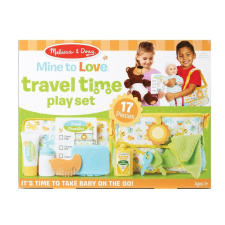 Melissa and Doug Melissa & Doug Babák és babaházak, Babával utazunk játékszett kreatív és készségfejlesztő