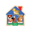 Melissa and Doug Melissa  and  Doug: M and D - Fa készségfejlesztő játék - Puzzle fogantyúval: Kis kedvencek - puzzle