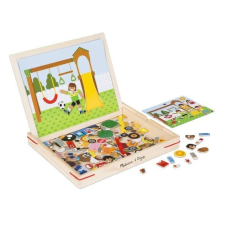 Melissa & Doug A mágneses játék illeszkedik a bábukhoz kreatív és készségfejlesztő