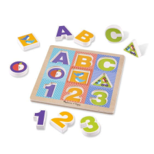 Melissa & Doug Big Pieces kirakós játék Melissa és Doug számára készségfejlesztő
