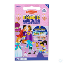 Melissa & Doug , mágneses puzzle, hercegnők puzzle, kirakós