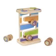 Melissa & Doug Melissa & Doug fa készségfejlesztő játék, cikk-cakk torony kreatív és készségfejlesztő