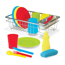 Melissa & Doug Sütés-főzés, Konyhai étkészlet szárítóval konyhakészlet
