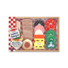 Melissa & Doug Szendvicskészítő fa játék szett - Melissa & Doug konyhakészlet