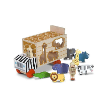 Melissa & Doug Teherautó válogató alakzatokkal formabedobó
