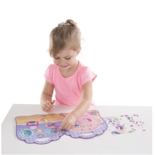 Melissa & doug varázslatos szirén matricák kreatív és készségfejlesztő