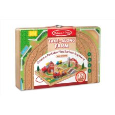  Melissa & Doug vidd magaddal farm autópálya és játékautó