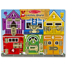 Melissa & Doug Zárak és reteszek készségfejlesztő fajáték - Melissa & Doug kreatív és készségfejlesztő