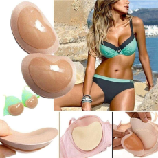  Mellemelő Melltartó Betét Melltartó Testszínű  Sticky Push Up