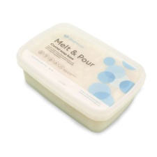  Melt &amp;amp; Pour mézes szappanalap - 1 kg szappantömb