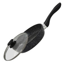 Mély serpenyő fedővel GP-34226, márvány burkolat, 26cm edény