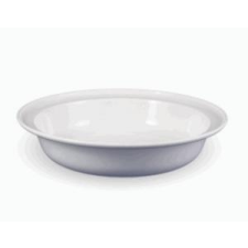  Mély tányér, mûanyag, peremes, fehér, E53 tányér és evőeszköz