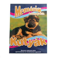  Memóriafejlesztő kártya – kutyák (BBKM) memóriajáték