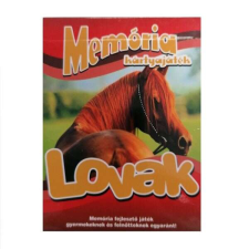Memóriafejlesztő kártya – lovak memóriajáték