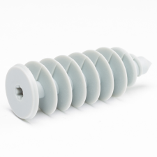 Menetes polisztirol dübel SW6, HDPE, 25x75 barkácsolás, csiszolás, rögzítés