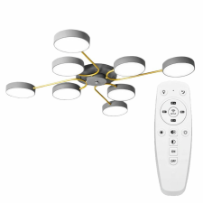  mennyezeti lámpa APP532-8C szürke/arany + távirányító világítás