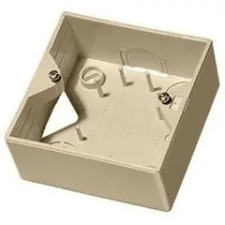 Mentavill Kiemelő keret 1-es kapcsolóhoz (Akcent), krém villanyszerelés