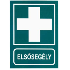  Mentőláda , elsősegélyhely matrica elsősegély