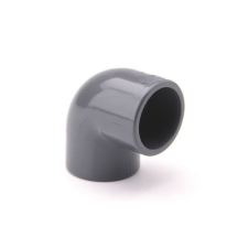 MEO-084 PVC 90 fokos könyök, D63 mm, csőillesztéshez, vízvezeték rendszerekhez medence kiegészítő