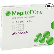 Mepitel steril kötszerháló 5x7,5cm 10x gyógyászati segédeszköz