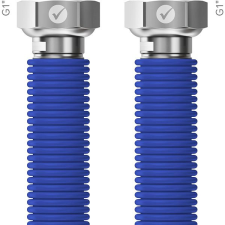 Merabell Aqua Flexi tömlő G1"-G1" kék beépíthető gépek kiegészítői