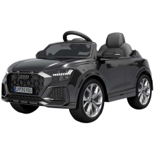 Mercaton Chipolino Audi RS Q8 elektromos autó bőrüléssel és fekete EVA kerekekkel elektromos járgány