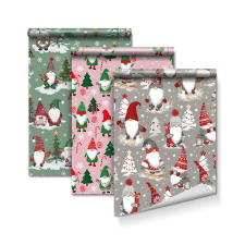 Mercaton Csomagolópapír - 3 típus - 70 gsm - 70 x 150 cm mintás csomagolópapír