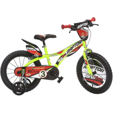 Mercaton Dino Bikes 16&#039; Raptor sárga gyermekkerékpár gyermek kerékpár