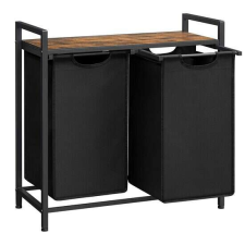 Mercaton Fürdőszoba gardrób, Leobert, MDF tábla, 2 polc, barna, 73x33x72 cm fürdőszoba bútor