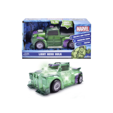 Mercaton JADA MARVEL LIGHT HERO HULK AUTÓ HANGOKKAL ÉS FÉNYEKKEL 1:32 MÉRETARÁNYBAN autópálya és játékautó