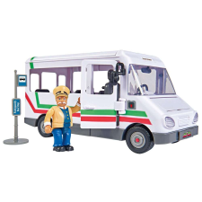 Mercaton Simba Fireman Sam Trevors Busz figurával és kiegészítőkkel játékfigura