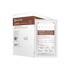  Mercator comfort steril latex púdermentes kesztyű 8.0 védőkesztyű