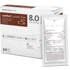 MERCATOR COMFORT steril seb. latex kesztyű, púdermentes 8 gyógyászati segédeszköz