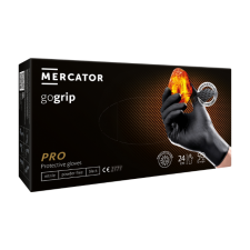 MERCATOR® gogrip black - M, Nitril, 50 védőkesztyű