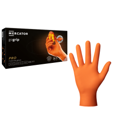  MERCATOR gogrip EXTRA vastag nitril gumikesztyű Narancssárga XXL
