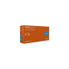 Mercator Medical S.A. Mercator nitrylex® high risk narancs púdermentes nitril vizsgálókesztyű - S - Narancs