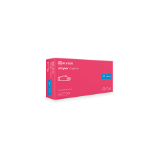 Mercator Medical S.A. Mercator Nitrylex magenta (élénk rózsaszín) orvosi púdermentes nitril kesztyű - XS - magenta