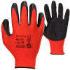 Mercator Medical SA , www.mercatormedical.eu MERCATOR Tech red+black latex mártott munkavédelmi kesztyű 12pár - 10/XL