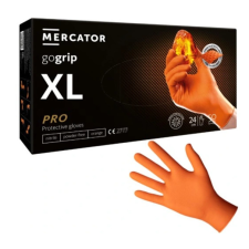 Mercator Medical Zrt MERCATOR GoGrip Orange Gumikesztyű XL-es védőkesztyű