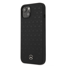 Mercedes Apple iPhone 13 Mini Mercedes MEHCP13SSIPBK Liquid Silicon Hátlap - Fekete tok és táska