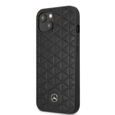 Mercedes Apple iPhone 13 Mini Mercedes MEHCP13SSPSBK Bőr Hátlap - Fekete tok és táska
