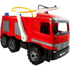  Mercedes-Benz műanyag tűzoltó autó - 65 cm autópálya és játékautó