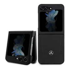  Mercedes Bőr Városi Tok Samsung Galaxy Z Flip 5 Fekete tok és táska