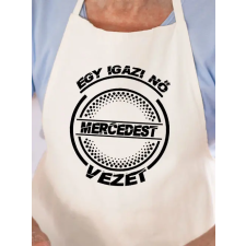  Mercedes kötény - Igazi nő mercit vezet lakástextília