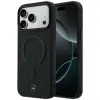 Mercedes Leather 3D Apple iPhone 17 Pro Max MagSafe tok, fekete